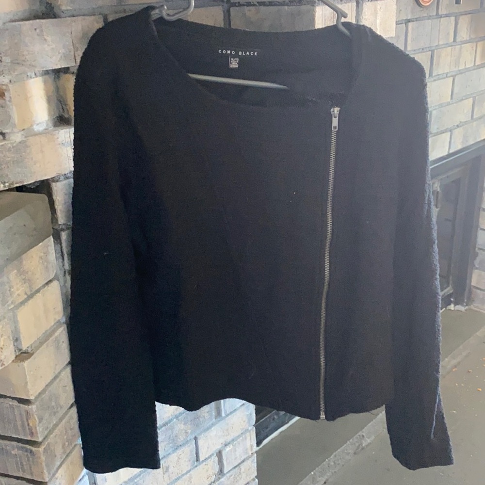 Como Black extra large black jacket